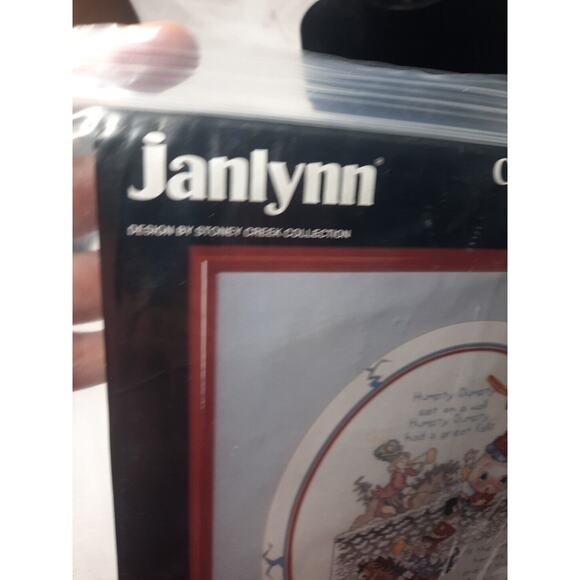 Janlynn Counted Cross Stitch Kit Humpty Dumpty 80 77 Vintage 1991 - Picture 4 of 6